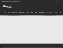 Tablet Screenshot of blowdrycafe.com